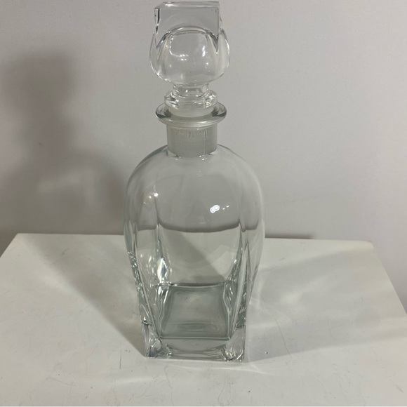 Luigi Bormioli "Rossini" Blown Glass Decanter Vintage Bar Ware Made in Italy - Picture 2 of 7
